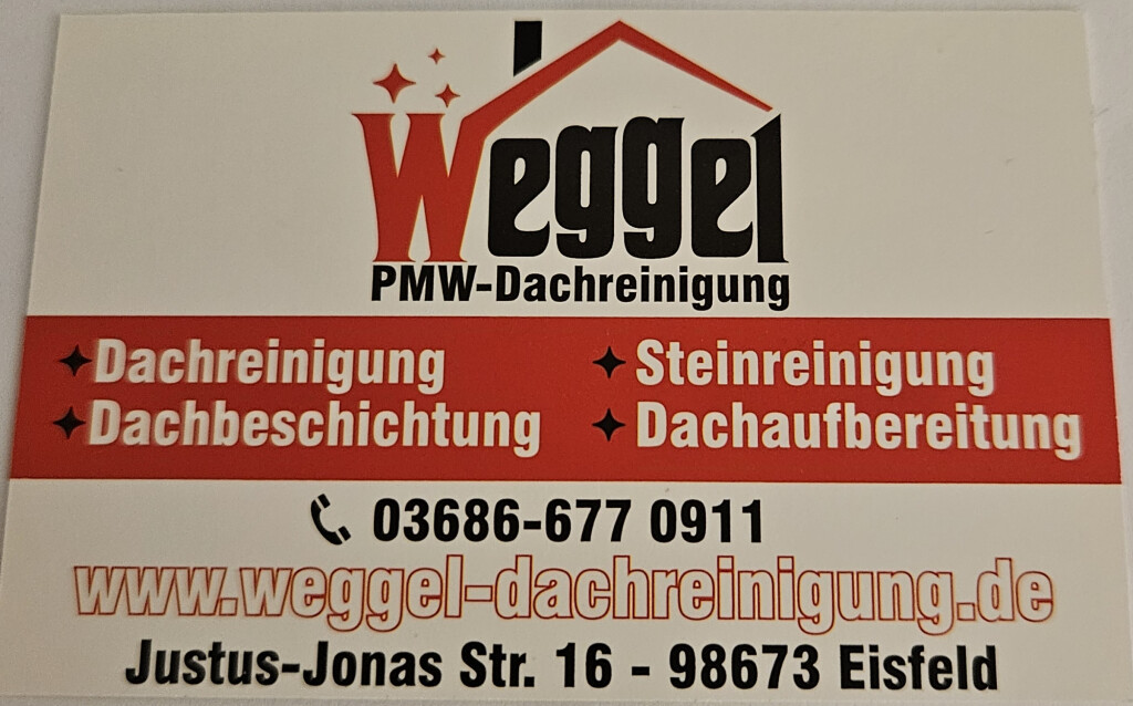 Weggel Dachreinigung/Dachbeschichtung und Fassadenreinigung in Eisfeld - Logo