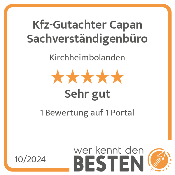 Kfz-Gutachter Capan Sachverständigenbüro in Kirchheimbolanden - Logo