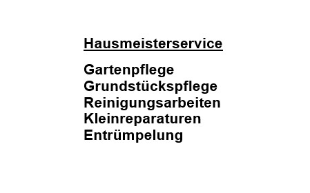 Hausmeisterservice Colin Schneiker in Bielefeld - Logo