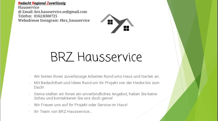 BRZ Hausservice in Storkow in der Mark - Logo