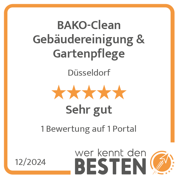 BAKO-Clean Gebäudereinigung & Gartenpflege in Düsseldorf - Logo