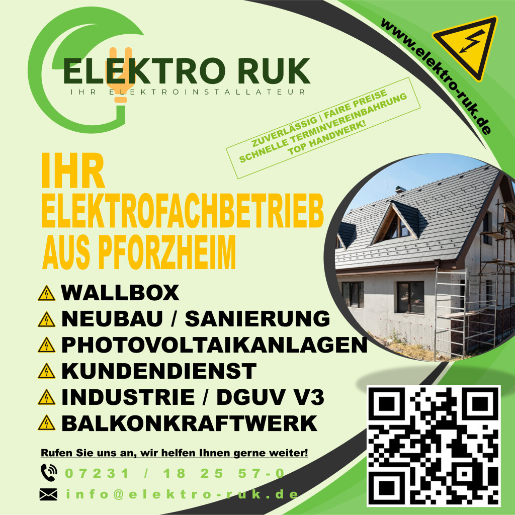 Elektro Ruk in Pforzheim - Logo