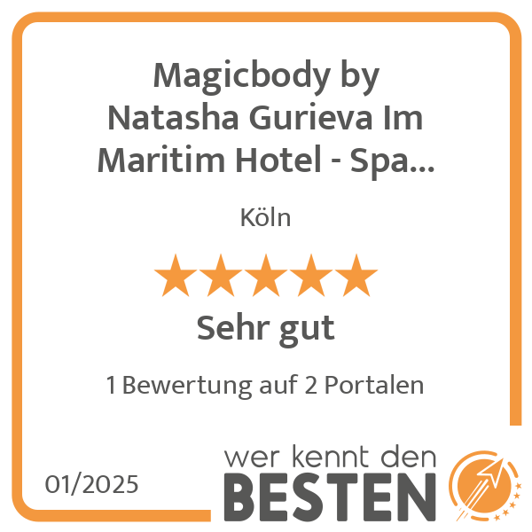 Magicbody by Natasha Gurieva Im Maritim Hotel - Spa Bereich in Köln - Logo