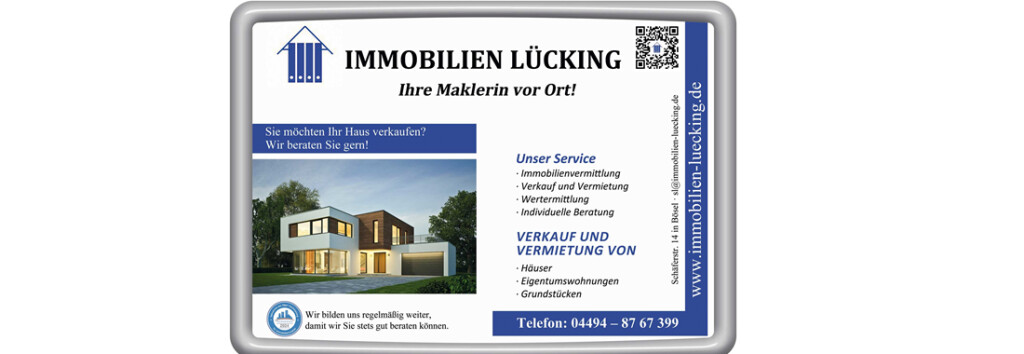 Immobilien Lücking in Bösel in Oldenburg - Logo