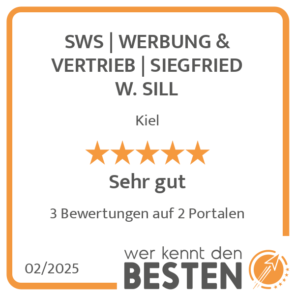 SWS WERBUNG & VERTRIEB SIEGFRIED W. SILL in Kiel - Logo