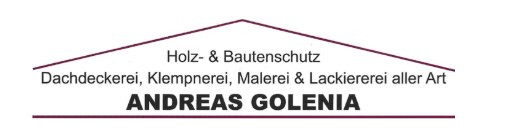 Holz Bautenschutz, Dachdeckerei, Klempnerei, Malerei Lackierer aller Art Andreas Golenia in Lauchhammer - Logo