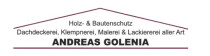 Holz Bautenschutz, Dachdeckerei, Klempnerei, Malerei Lackierer aller Art Andreas Golenia