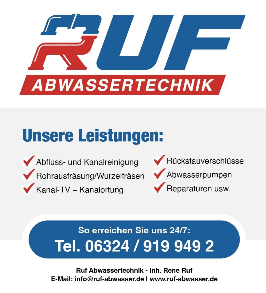 Ruf Abwassertechnik in Haßloch - Logo