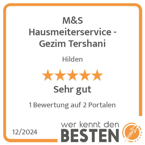 M&S Hausmeiterservice - Gezim Tershani in Hilden - Logo