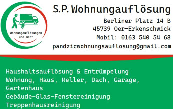 S.P.Wohnungauflösung in Oer Erkenschwick - Logo