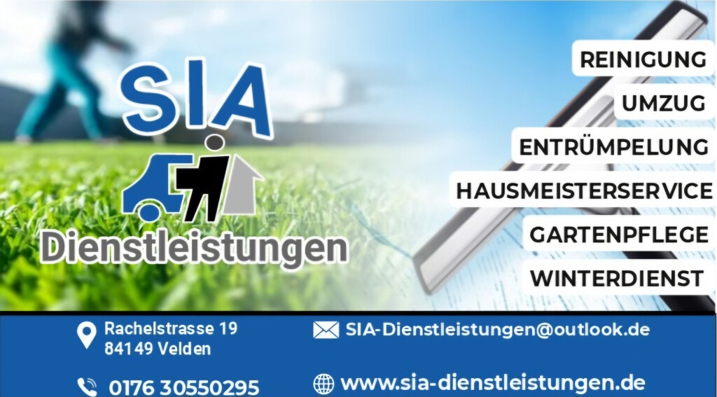 SIA Dienstleistungen in Velden an der Vils - Logo