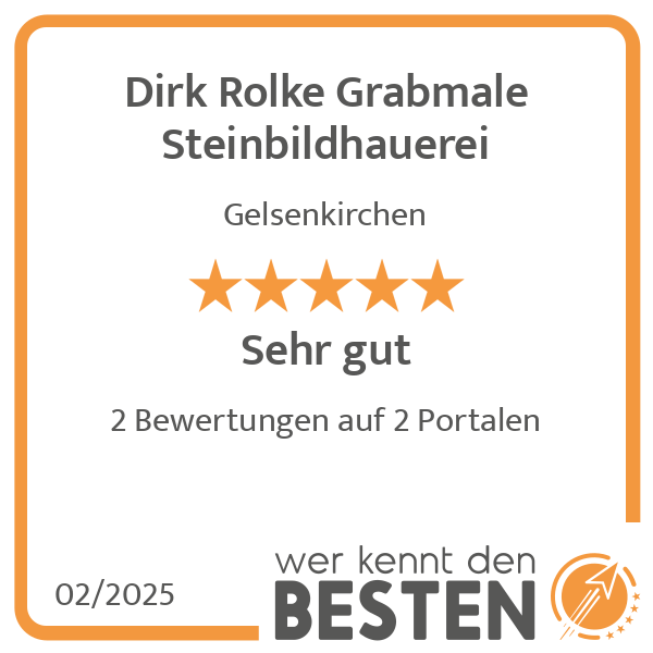 Dirk Rolke Grabmale Steinbildhauerei in Gelsenkirchen - Logo