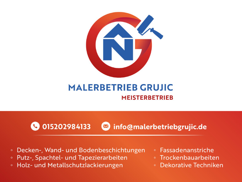 Malerbetrieb Grujic in Ingolstadt an der Donau - Logo