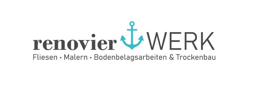 renovierWERK - Fliesen / Malern / Bodenbelagsarbeiten & Trockenbau in Göttingen - Logo