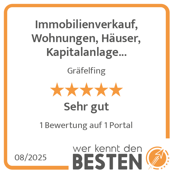 Immobilienverkauf, Wohnungen, Häuser, Kapitalanlage Immobilien, PV Projekte in Gräfelfing - Logo