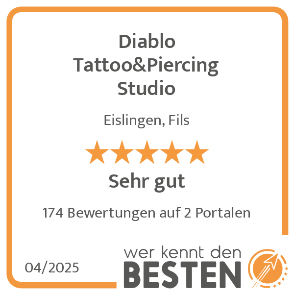 Diablo Tattoo&Piercing Studio in Eislingen Fils - Logo