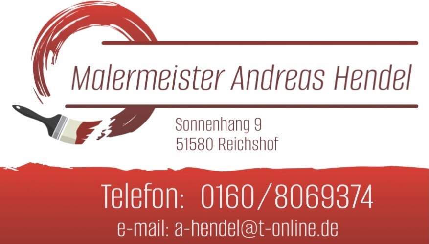 Malermeister Andreas Hendel in Reichshof - Logo