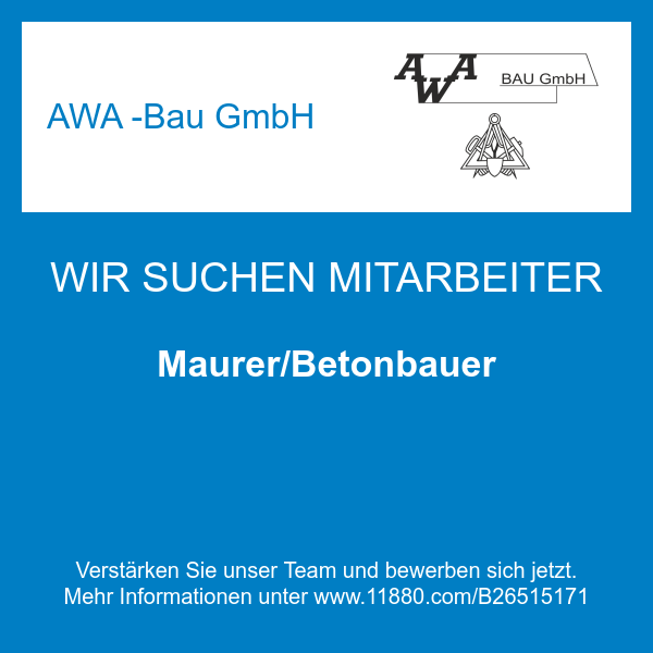 AWA -Bau GmbH in Friedrichsdorf im Taunus - Logo