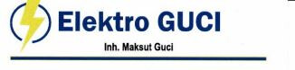 Guci Elektrotechnik in Berlin - Logo