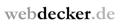 webdecker in Berlin - Logo