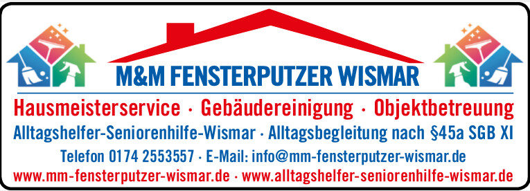 M&M FENSTERPUTZER WISMAR in Dorf Mecklenburg - Logo