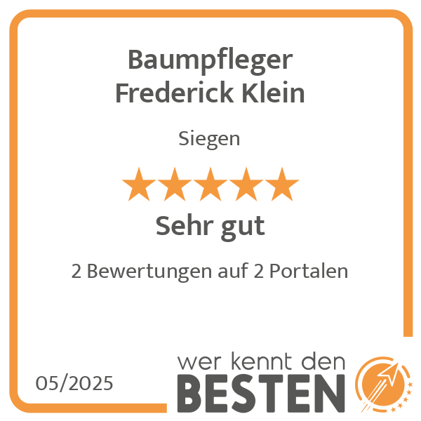 Baumpfleger Frederick Klein in Siegen - Logo