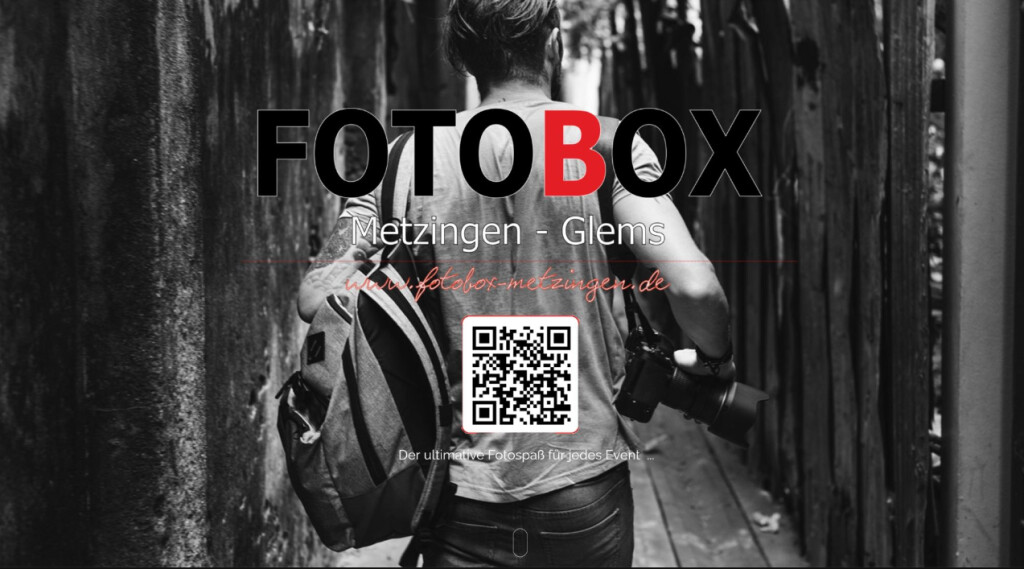 Fotobox Metzingen - Showroom in Pfullingen - Logo