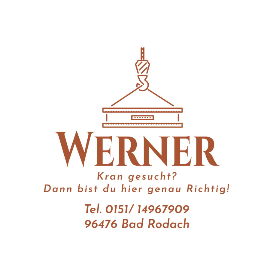 Kranverleih Werner in Bad Rodach - Logo