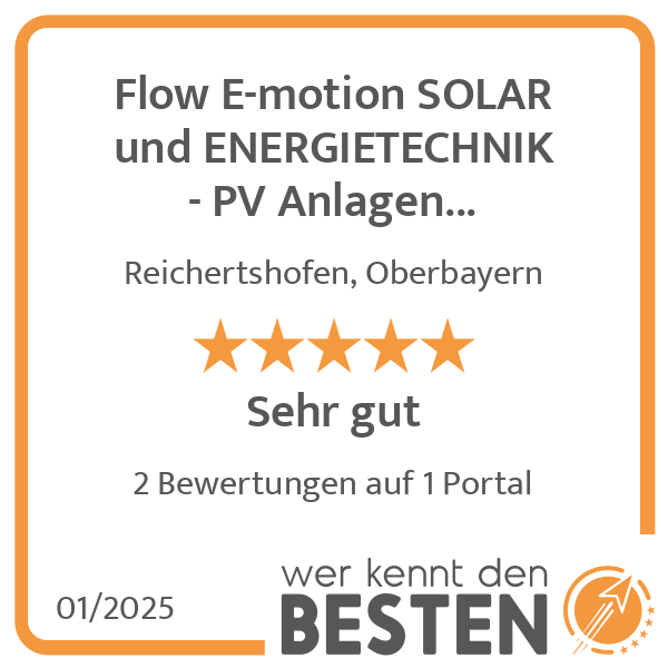 Flow E-motion SOLAR und ENERGIETECHNIK - PV Anlagen Reichertshofen in Reichertshofen in Oberbayern - Logo