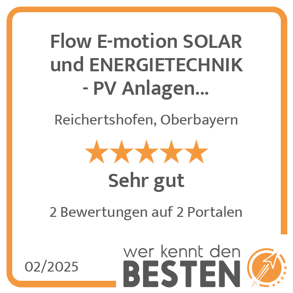 Flow E-motion SOLAR und ENERGIETECHNIK - PV Anlagen Reichertshofen in Reichertshofen in Oberbayern - Logo