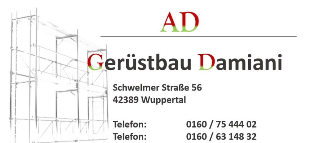 AD Gerüstbau in Wuppertal - Logo