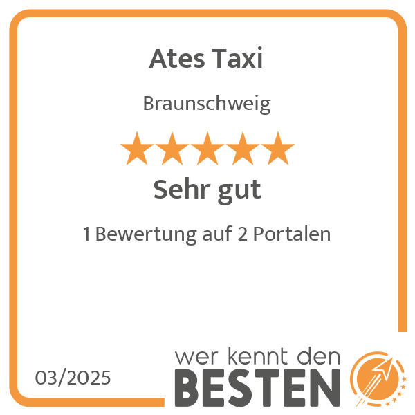 Taxi Ates – Sicher & Pünktlich Braunschweig in Braunschweig - Logo