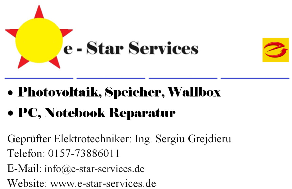 e-Star Services in Hamburg - Logo