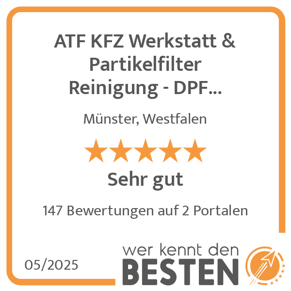 ATF KFZ Werkstatt & Partikelfilter Reinigung - DPF Reinigung & Regeneration in Münster - Logo