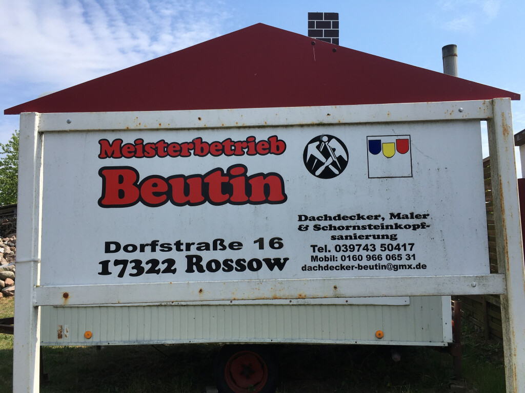 Meisterbetrieb Beutin GbR in Rossow bei Pasewalk - Logo