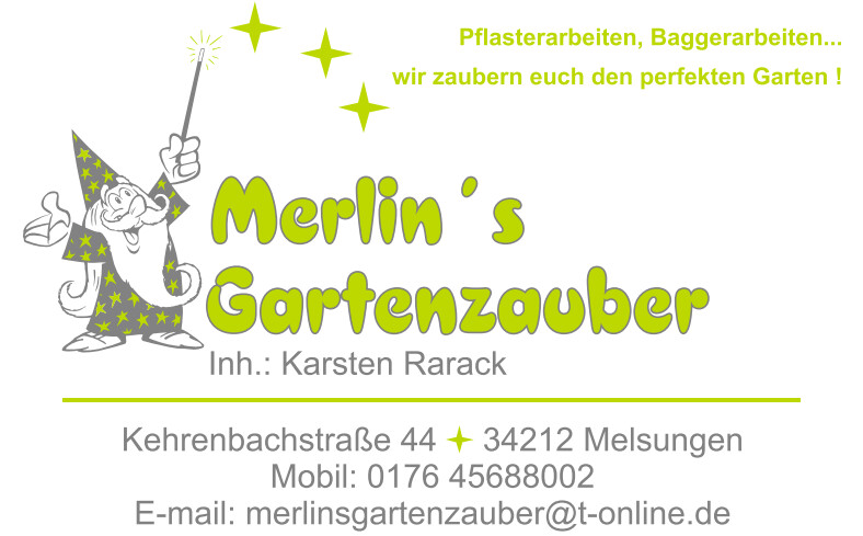 Merlin's Gartenzauber in Melsungen - Logo