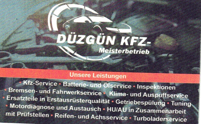 Düzgün KFZ Meisterbetrieb in Rüsselsheim - Logo