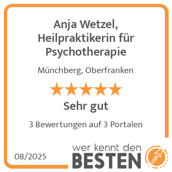 Anja Wetzel, Heilpraktikerin für Psychotherapie in Münchberg - Logo Anja Wetzel, Heilpraktikerin für Psychotherapie in Münchberg - Logo