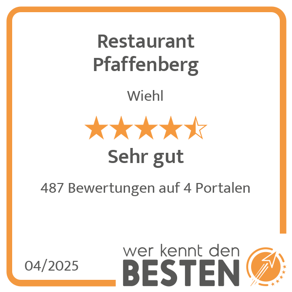 Restaurant Pfaffenberg in Wiehl - Logo