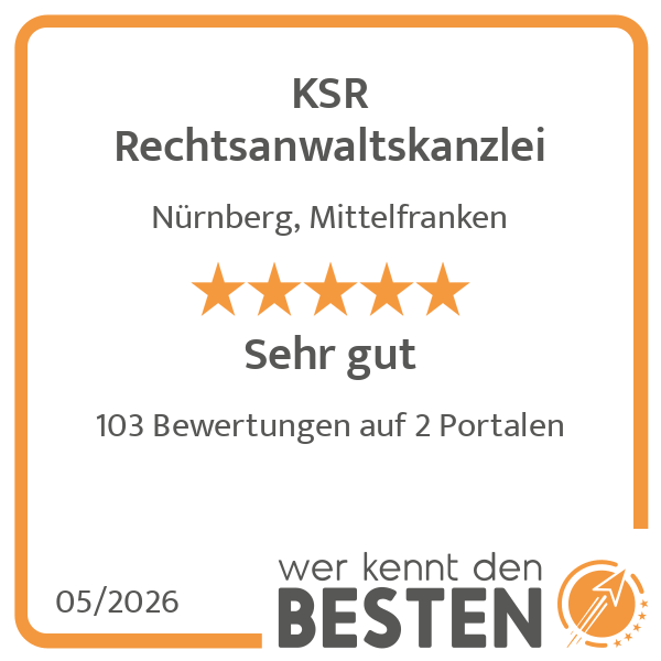 KSR Rechtsanwaltskanzlei - werkenntdenBESTEN.de Qu …