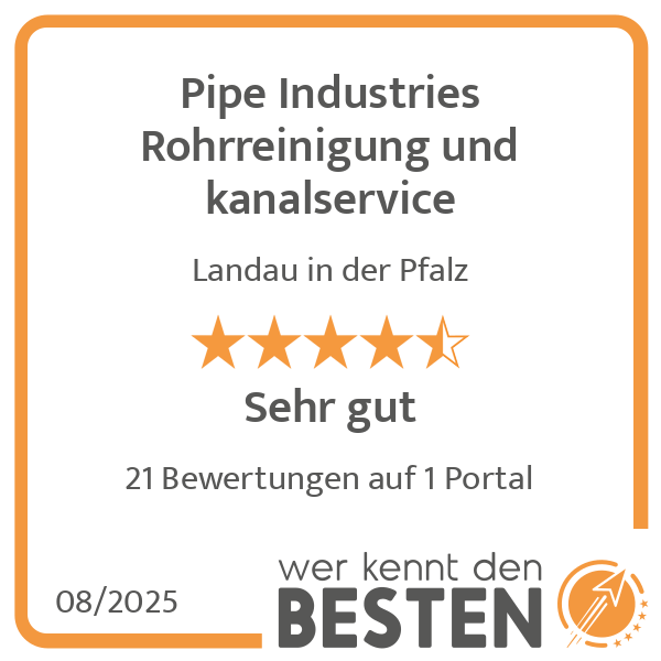 Pipe Industries Rohrreinigung und kanalservice in Landau in der Pfalz - Logo