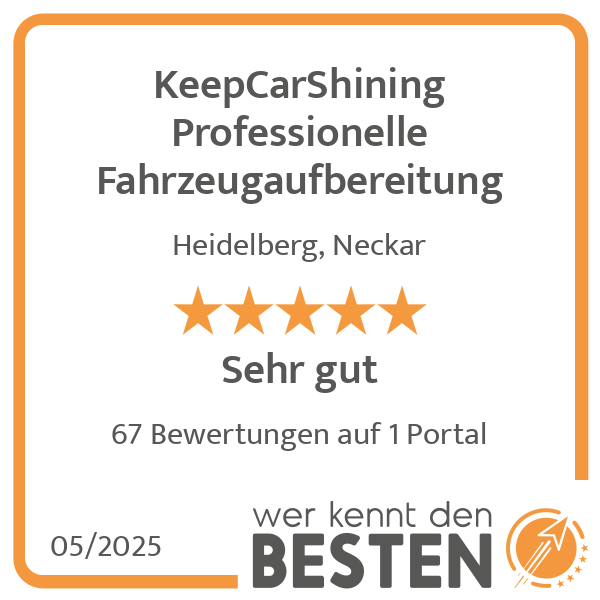 KeepCarShining Professionelle Fahrzeugaufbereitung in Heidelberg - Logo