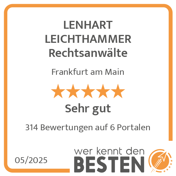 LENHART LEICHTHAMMER Rechtsanwälte in Frankfurt am Main - Logo