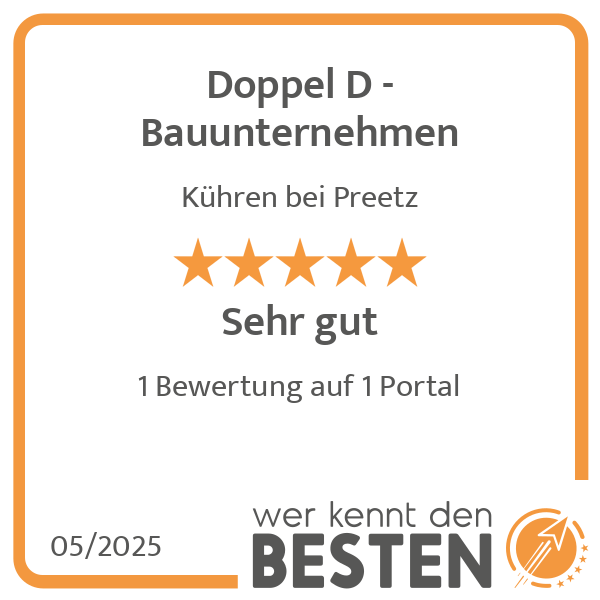 Doppel D - Bauunternehmen in Kühren - Logo Doppel D - Bauunternehmen in Kühren - Logo