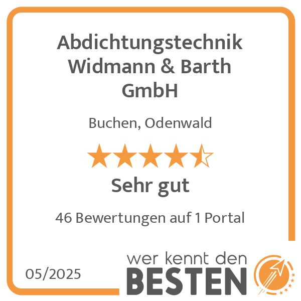 Abdichtungstechnik Widmann & Barth GmbH in Buchen im Odenwald - Logo