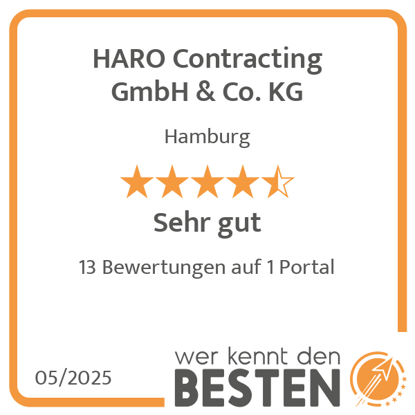 HARO Contracting GmbH & Co. KG in Hamburg - Logo