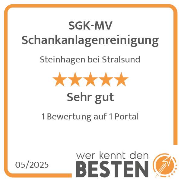 SGK-MV Schankanlagenreinigung in Steinhagen bei Stralsund - Logo