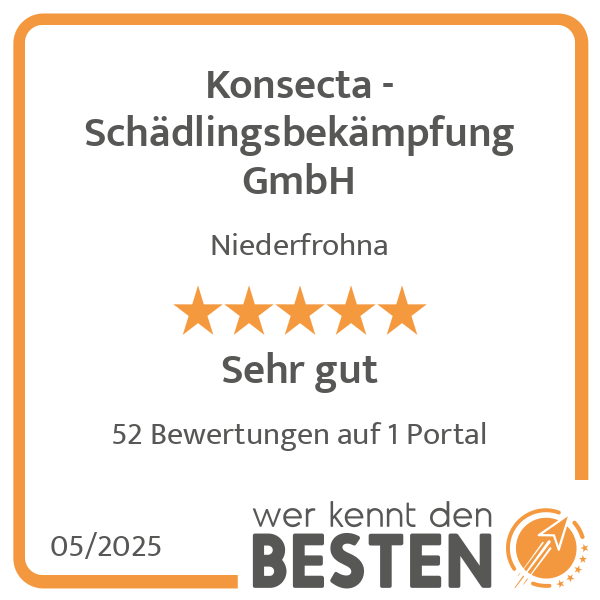 Konsecta - Schädlingsbekämpfung GmbH in Niederfrohna - Logo