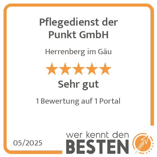 Pflegedienst der Punkt GmbH in Herrenberg - Logo