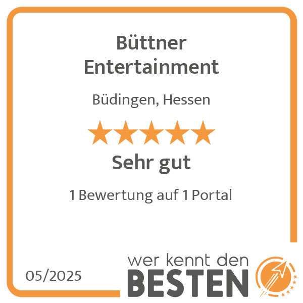 Büttner Entertainment in Büdingen in Hessen - Logo